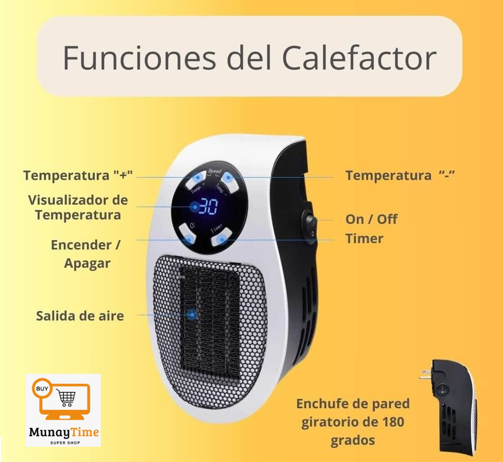 CALEFACTOR PORTATIL