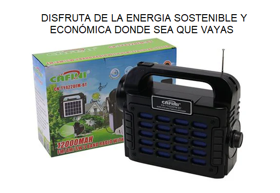 MINI GENERADOR DE ENERGIA SOLAR